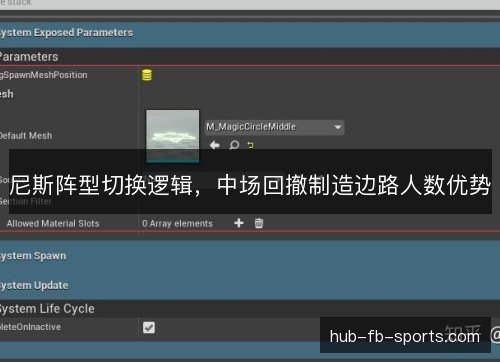 尼斯阵型切换逻辑,中场回撤制造边路人数优势 尼斯阵型切换逻辑,中场回撤制造边路人数优势